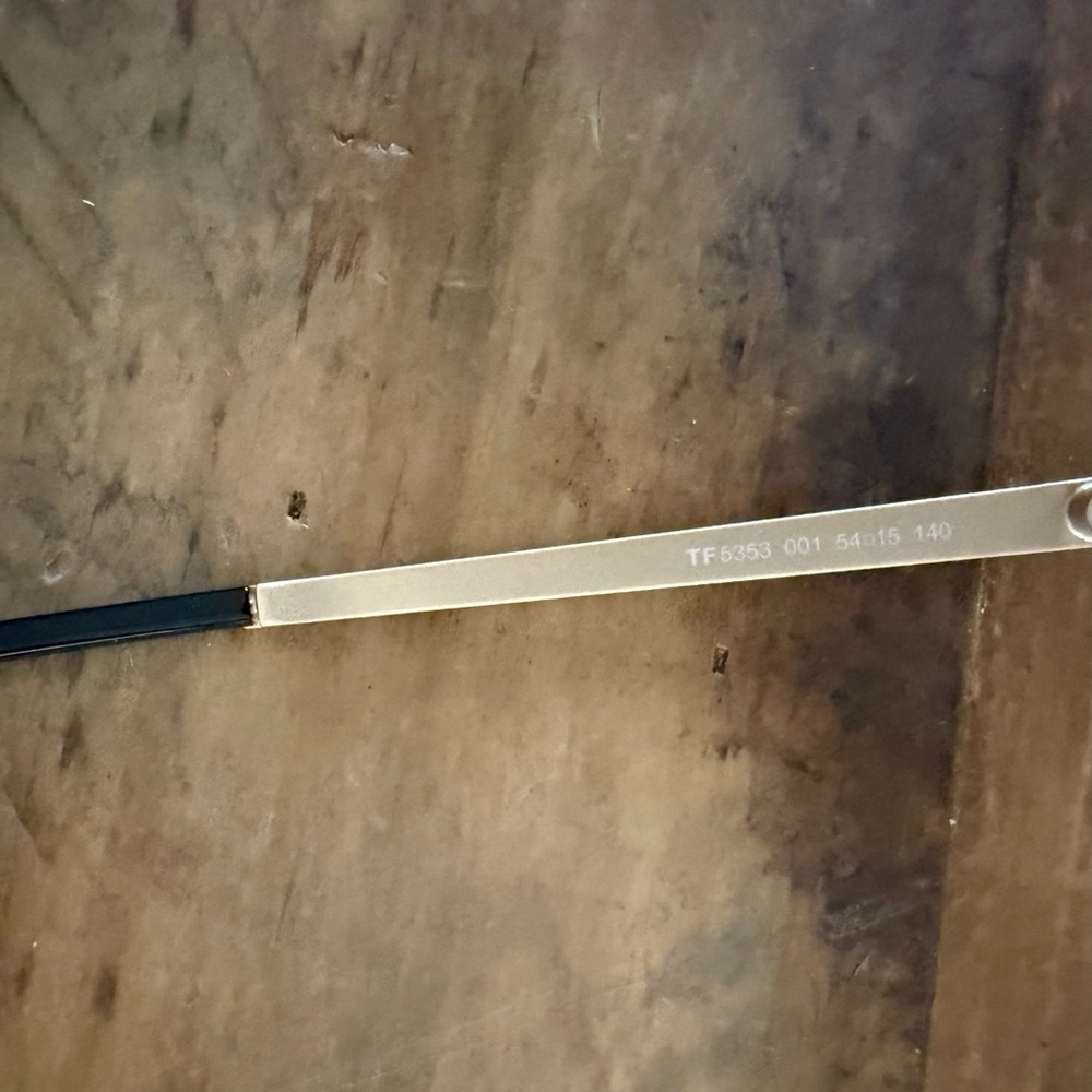 Tom Ford Black Modern Rectangular Glasses - image 5